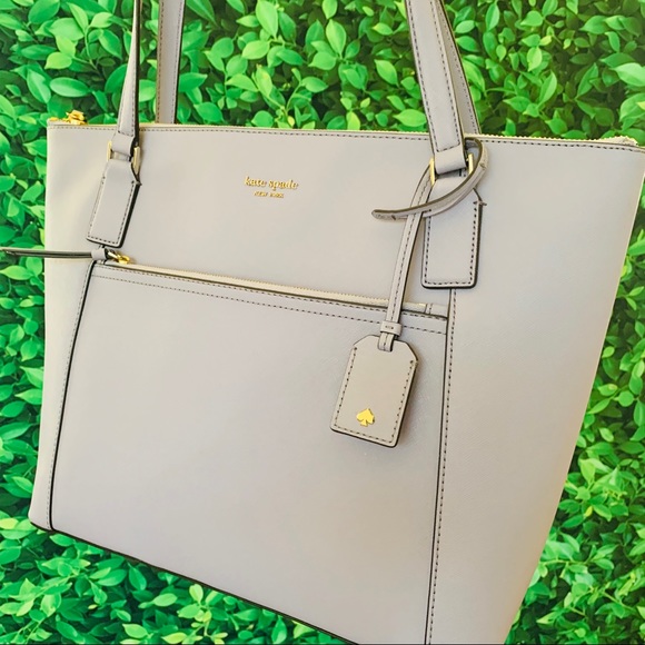Kate Spade Cameron Large Pocket Tote Icy Lavender - Picture 5 of 8